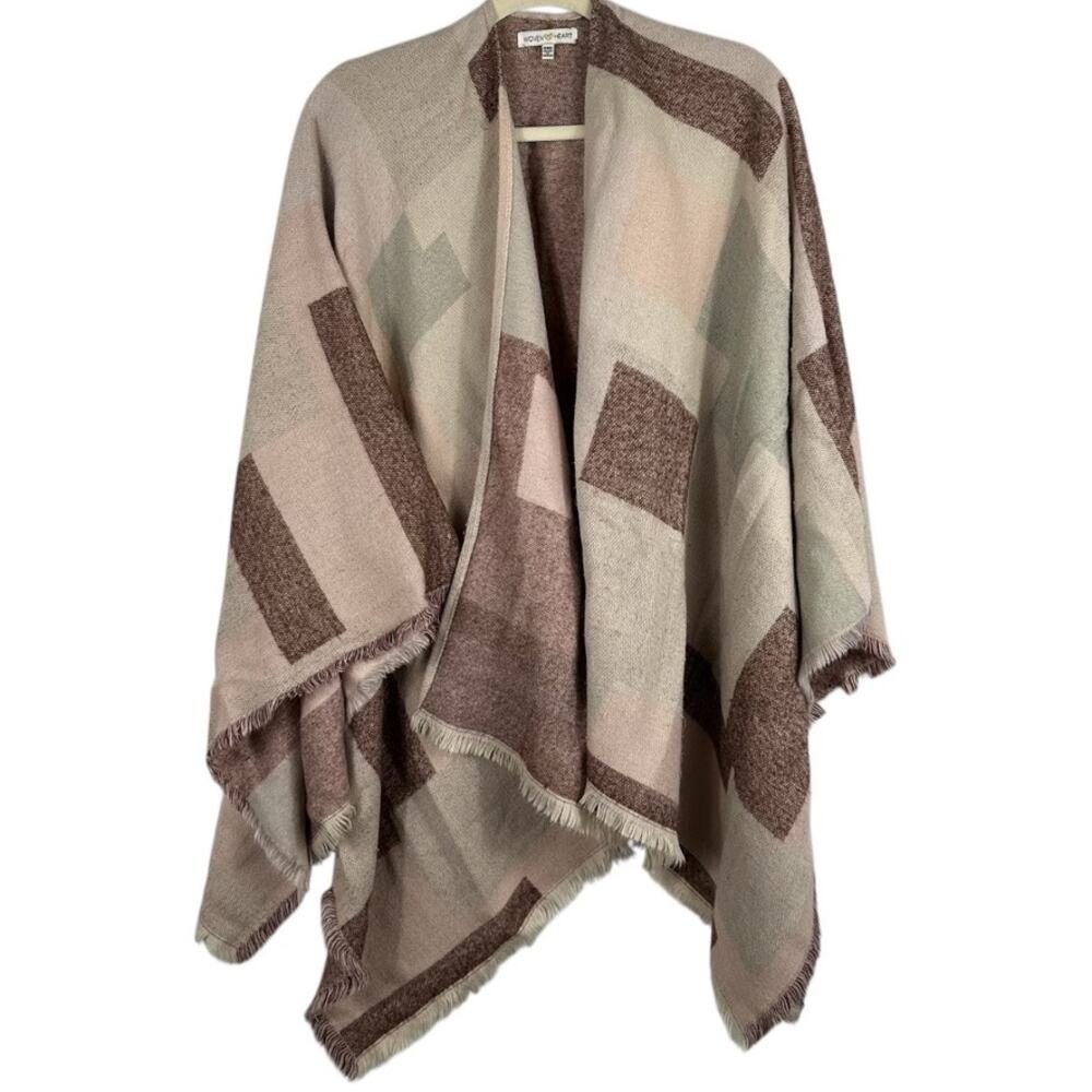 Woven Heart multicolor Wrap One Size